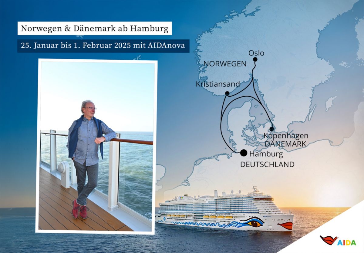 Ausflugsfoto - in Kristiansand - Norwegen - Nordeuropa - Kreuzfahrt mit AIDAnova - 2025 - Bild 5
