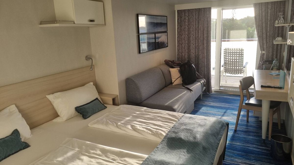 Kabinenfoto - auf Mein Schiff 1 - Balkonkabine - Nummer 7190 - Kreuzfahrt Karibik - 2026