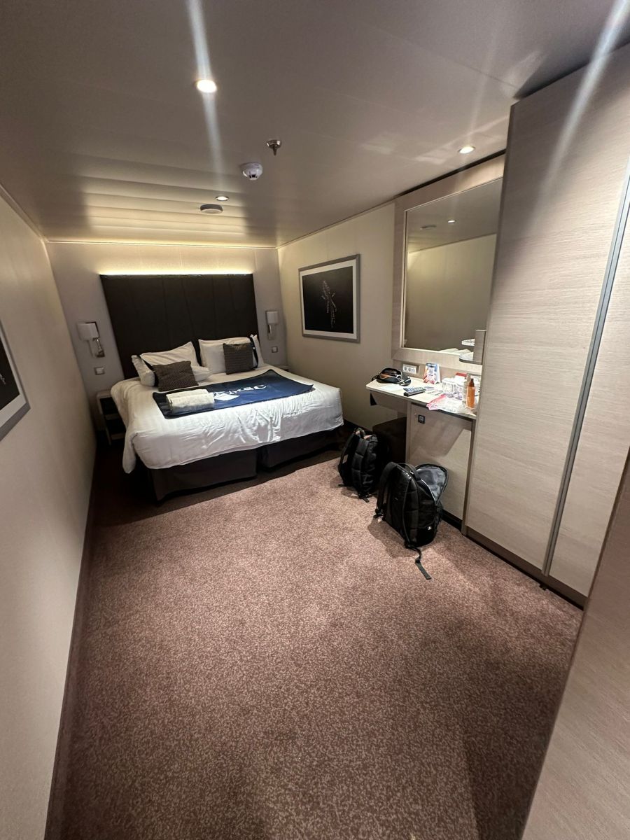 Kabinenfoto - auf MSC Euribia - Innenkabine - Nummer 13502 - Kreuzfahrt Nordeuropa - 2024